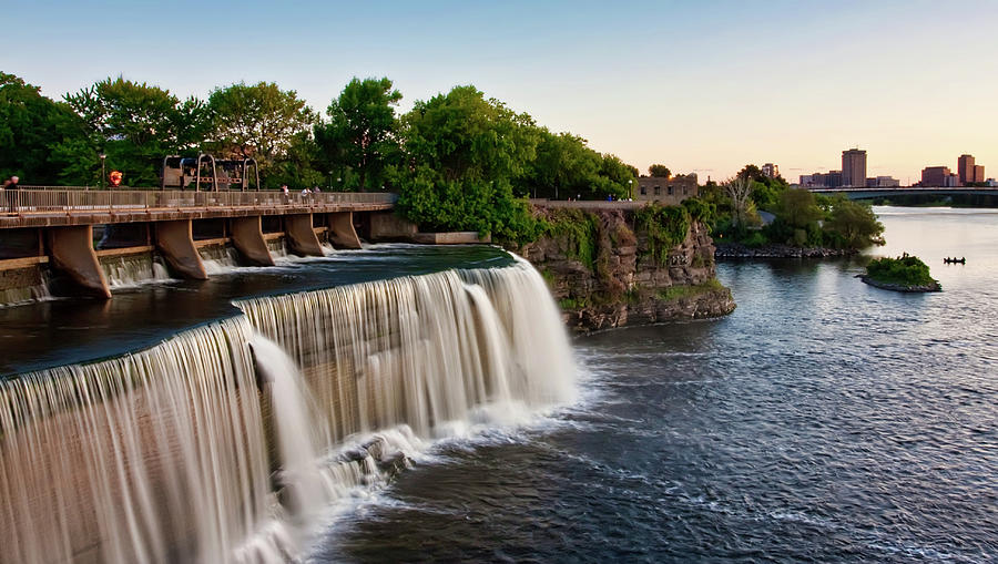 Waterfall Photograph - Ottawa River Waterfall by Tatiana Travelways