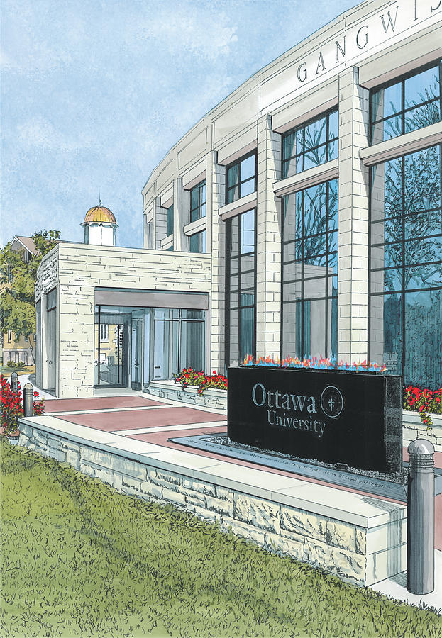 Ottawa University Painting By John Stoeckley - Fine Art America