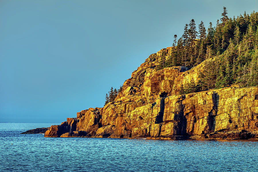 Otter Cliff in Acadia 34A6114 Photograph by Greg Hartford