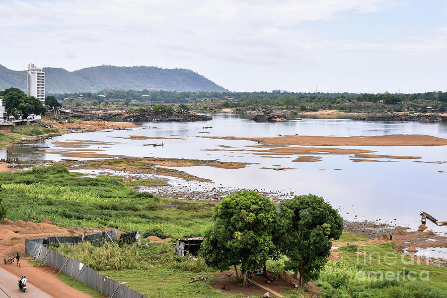Oubangui River in Bangui, Central African Republic Photograph by Anne Czichos Fine Art America