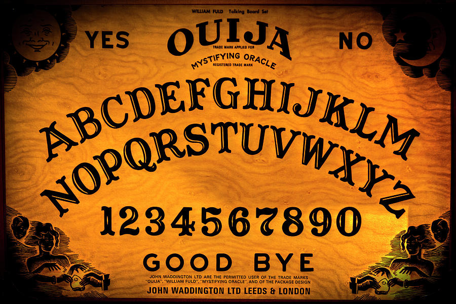 Halloween Photograph - Ouija Board Summon The Past by Paul Thompson
