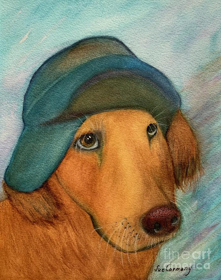 Our Funny Boone Painting by Sue Carmony
