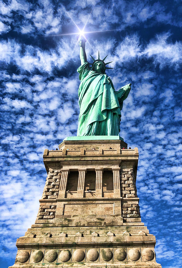 Our Lady Liberty Photograph by Lisa Soots