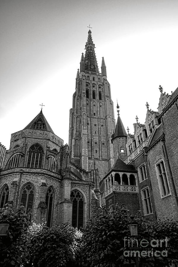 Our Lady of Bruges Photograph by Olivier Le Queinec
