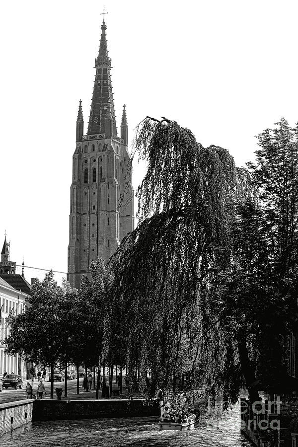 Our Lady of Bruges Tower Photograph by Olivier Le Queinec