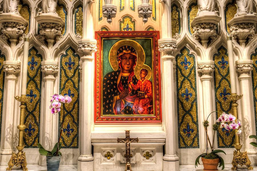 Our Lady Of Czestochowa Altar Photograph