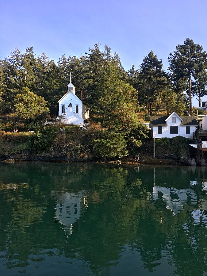 Our Lady of Good Voyage  Photograph by Jerry Abbott