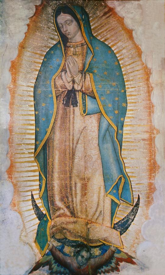 Our Lady Of Guadalupe Large Size Painting by Pam Neilands