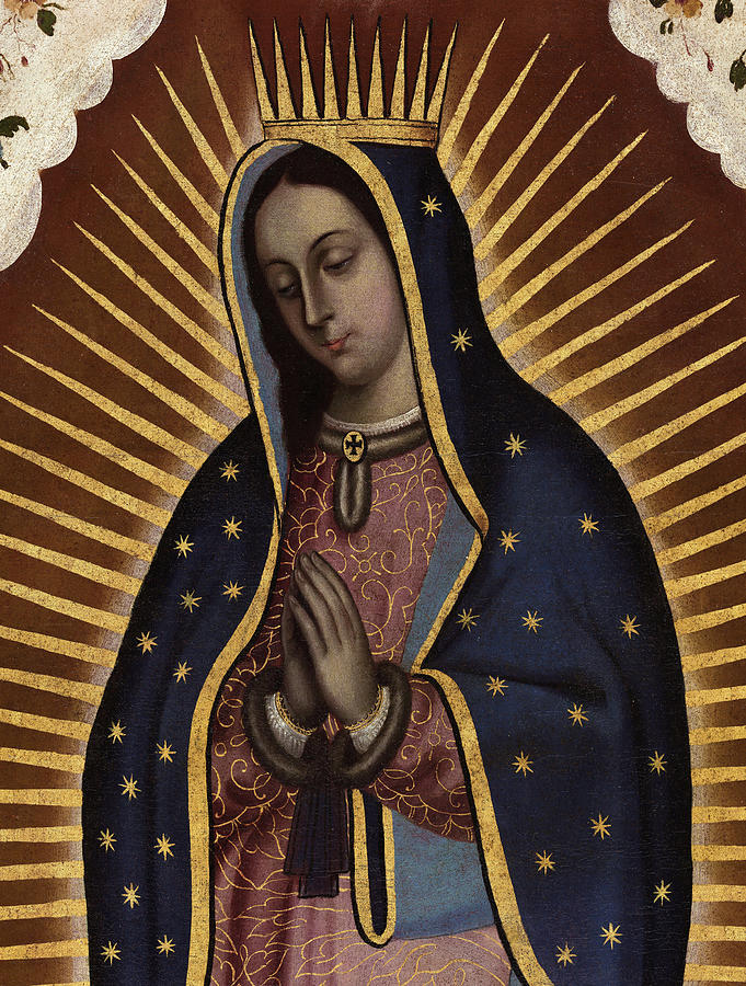 Our Lady of Guadalupe Painting by Luis Berrueco - Fine Art America