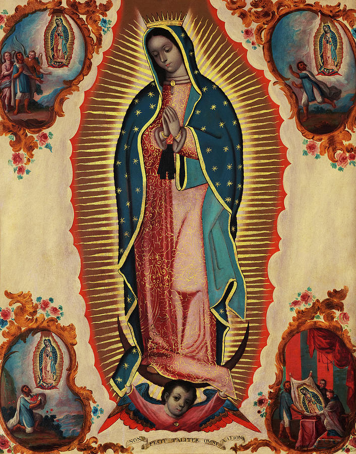 Our Lady of Guadalupe Painting by Sebastian Zalcedo - Pixels