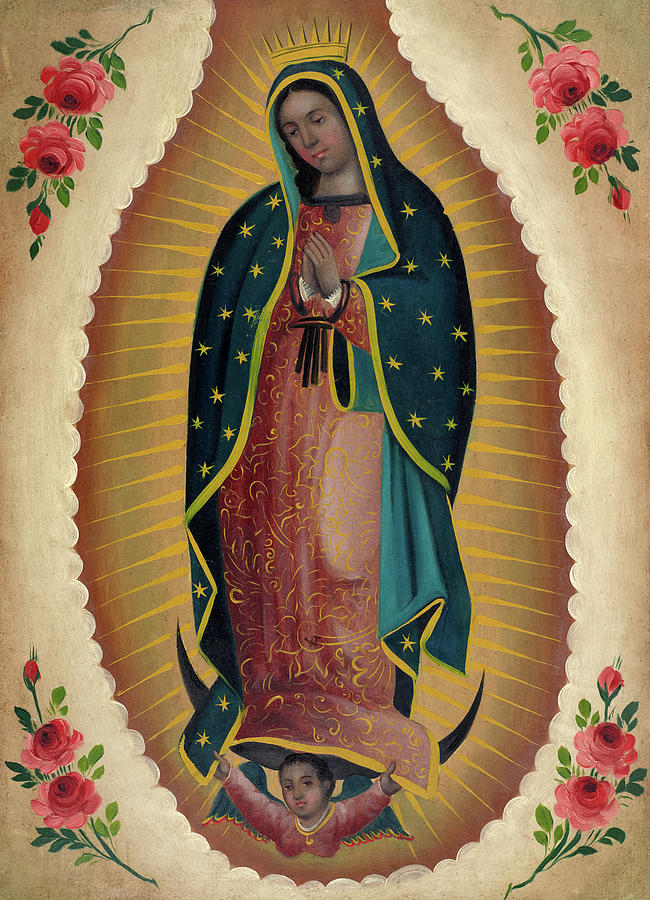 Our Lady of Guadalupe Painting by Unknown Artist - Fine Art America