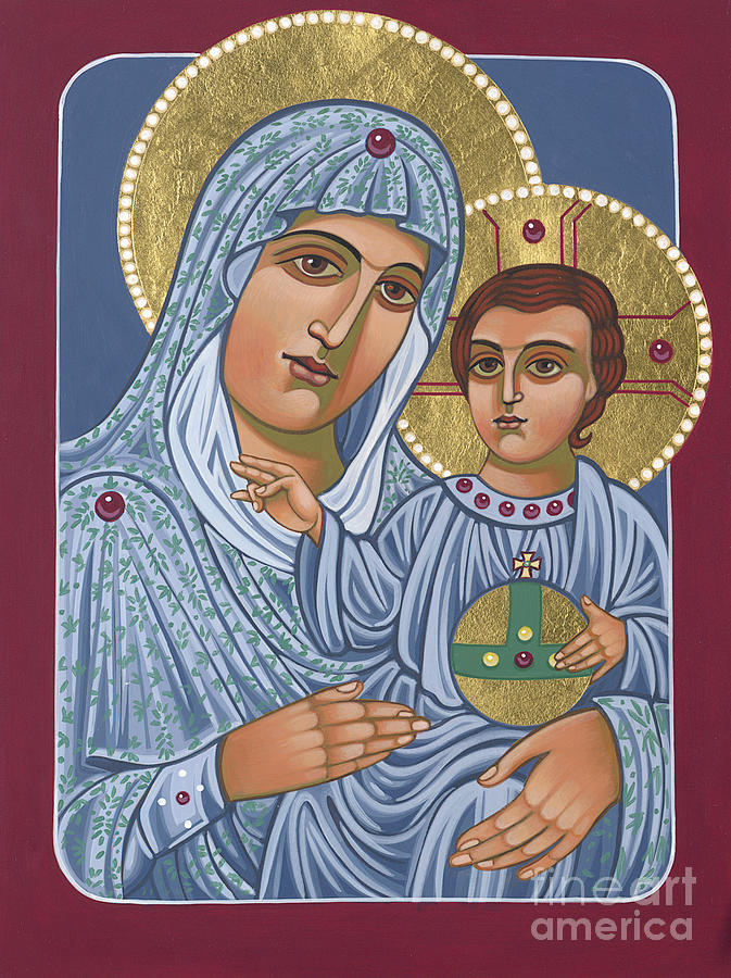 Our Lady of Jerusalem 305 Painting by William Hart McNichols