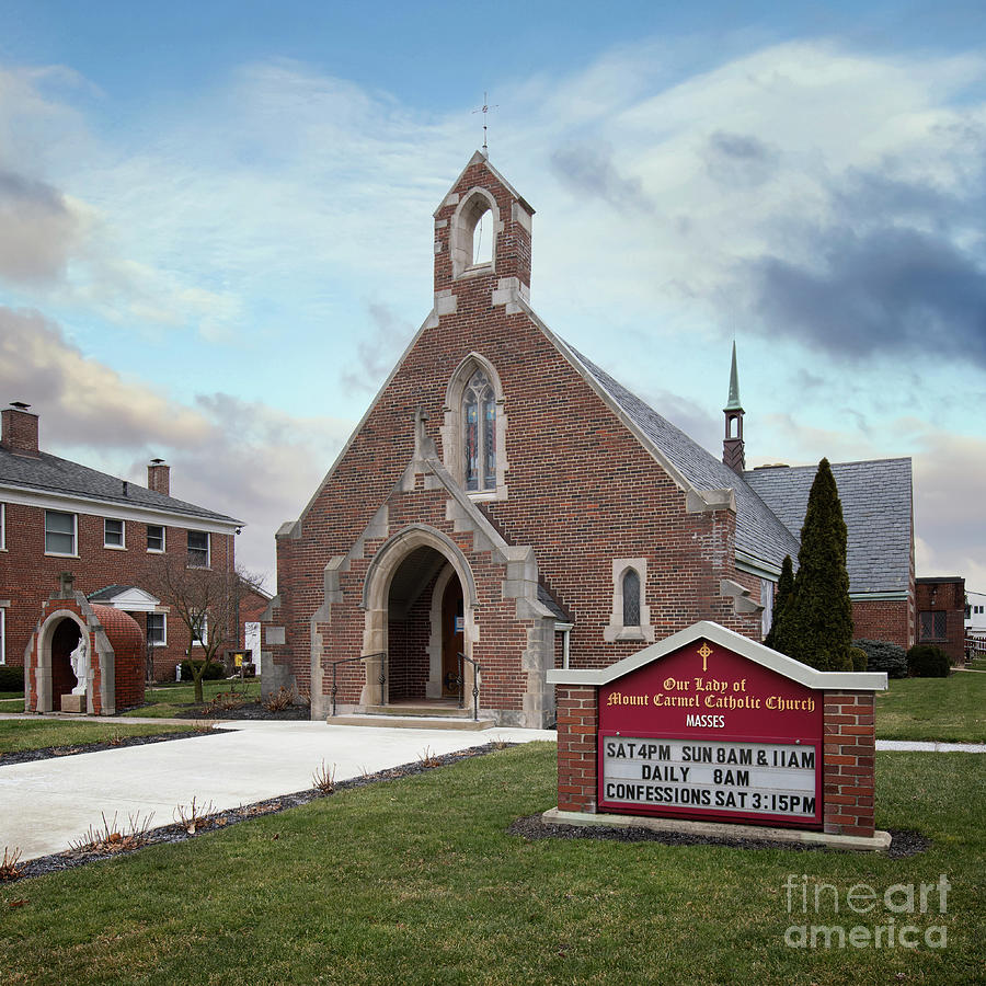 Our Lady Of Mount Carmel Catholic Church Buckeye Lake Ohio Photograph