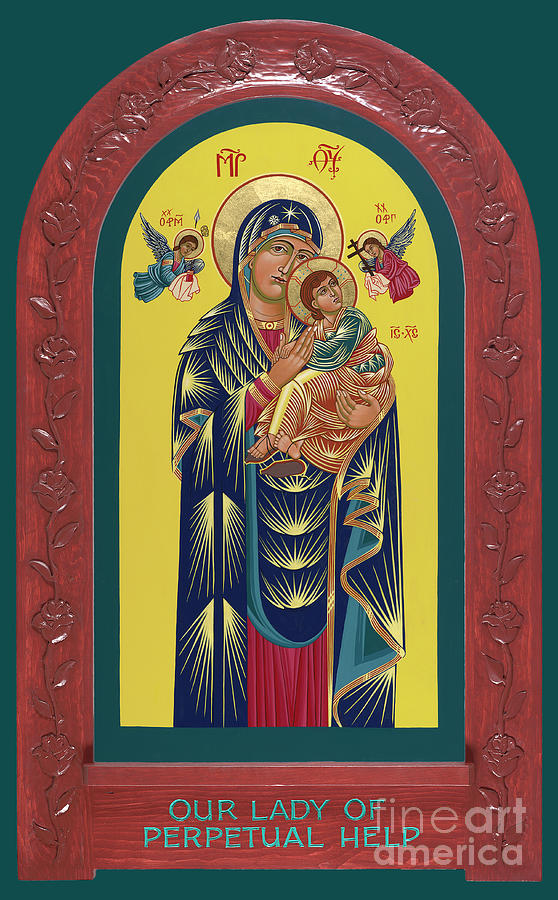 Our Lady of Perpetual Help -Framed Painting by William Hart McNichols