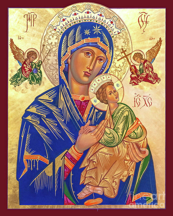 Our Lady of Perpetual Help - RGPEH Painting by Robert Gerwing