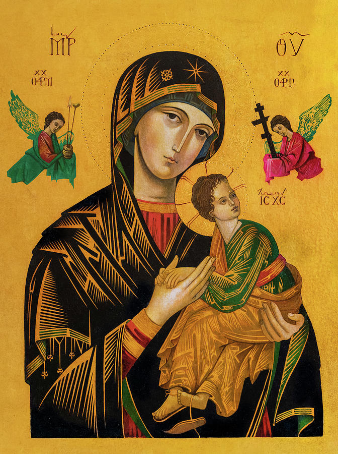 Our Mother of Perpetual Help Painting by Old Master - Fine Art America