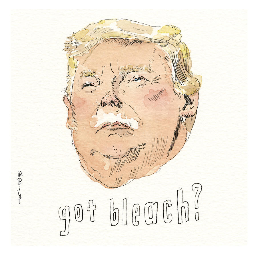 Our President Concocts A Cure Painting by Barry Blitt