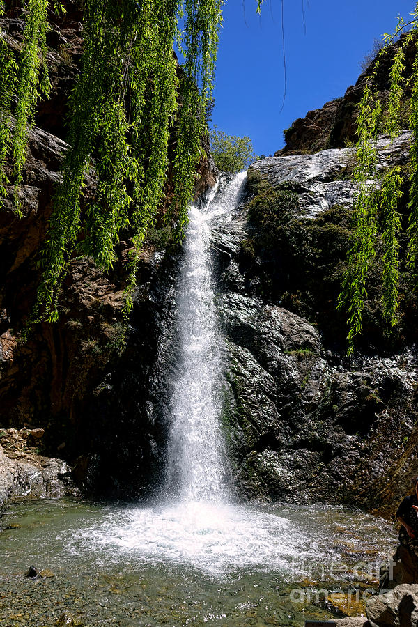 Ourika Setti Fatma Waterfall Photograph by Olivier Le Queinec