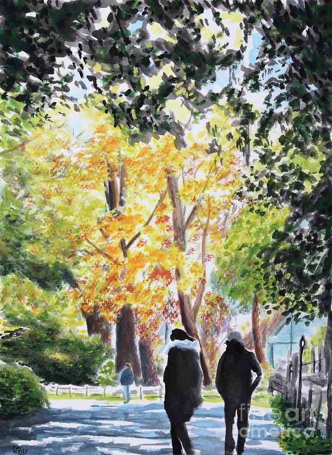 Out for a Stroll Painting by James Ackley