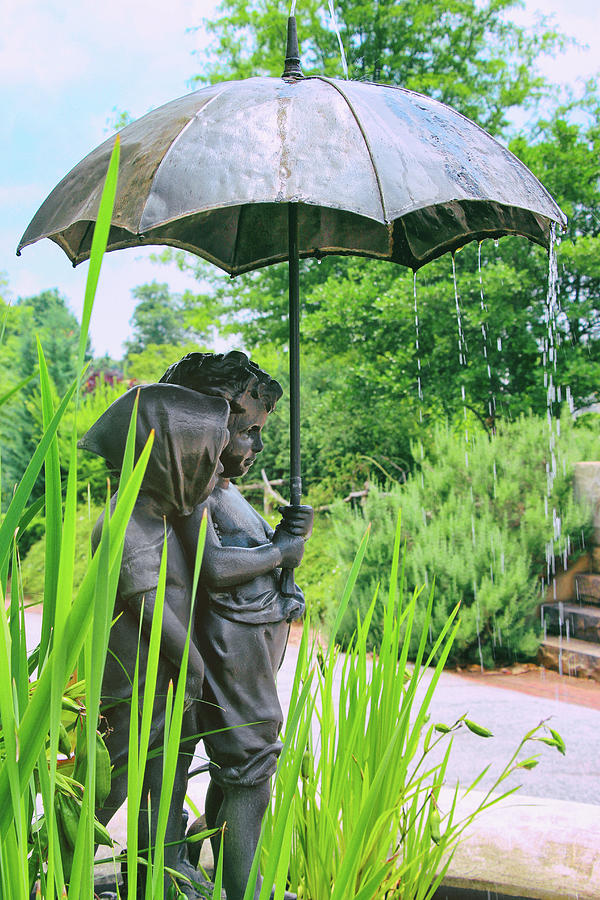Atlanta Photograph - Out In The Rain by Iryna Goodall
