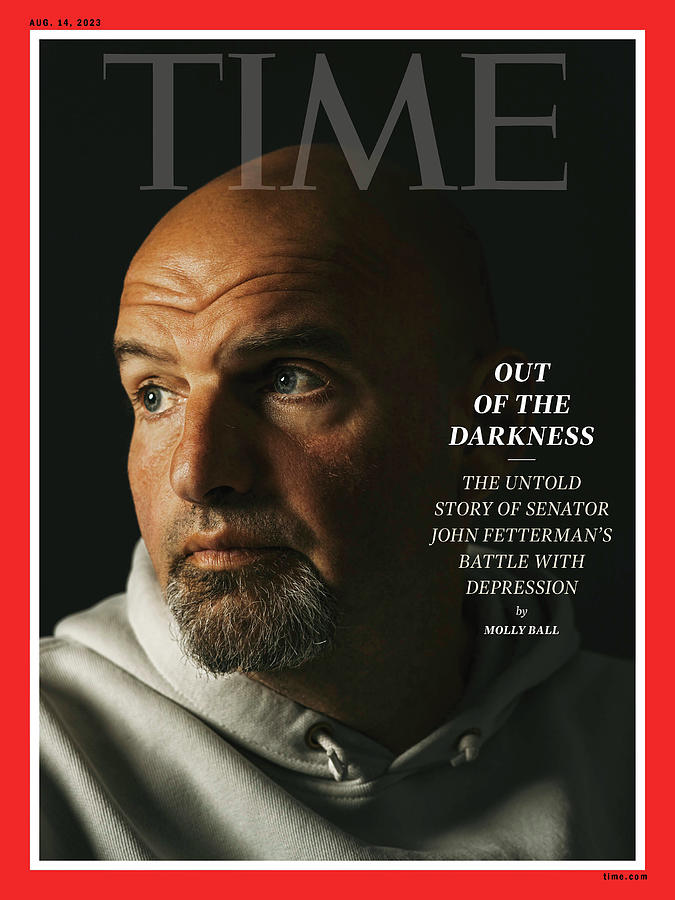 Out of the Darkness-John Fetterman Photograph by Photograph by Greg Kahn for TIME