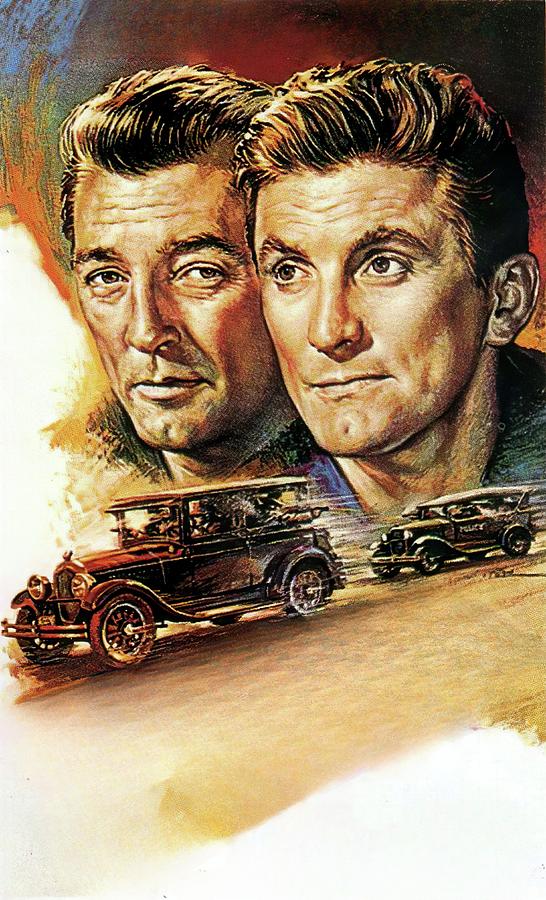 Out of the Past, 1947, movie poster painting Painting by Movie World Posters