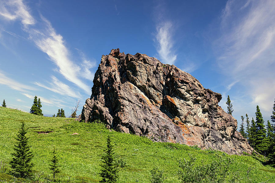 Mountain Photograph - Outcropping  by Phil And Karen Rispin