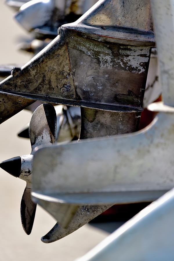 Outdoor Motor Propeller Photograph by Jerry Sodorff