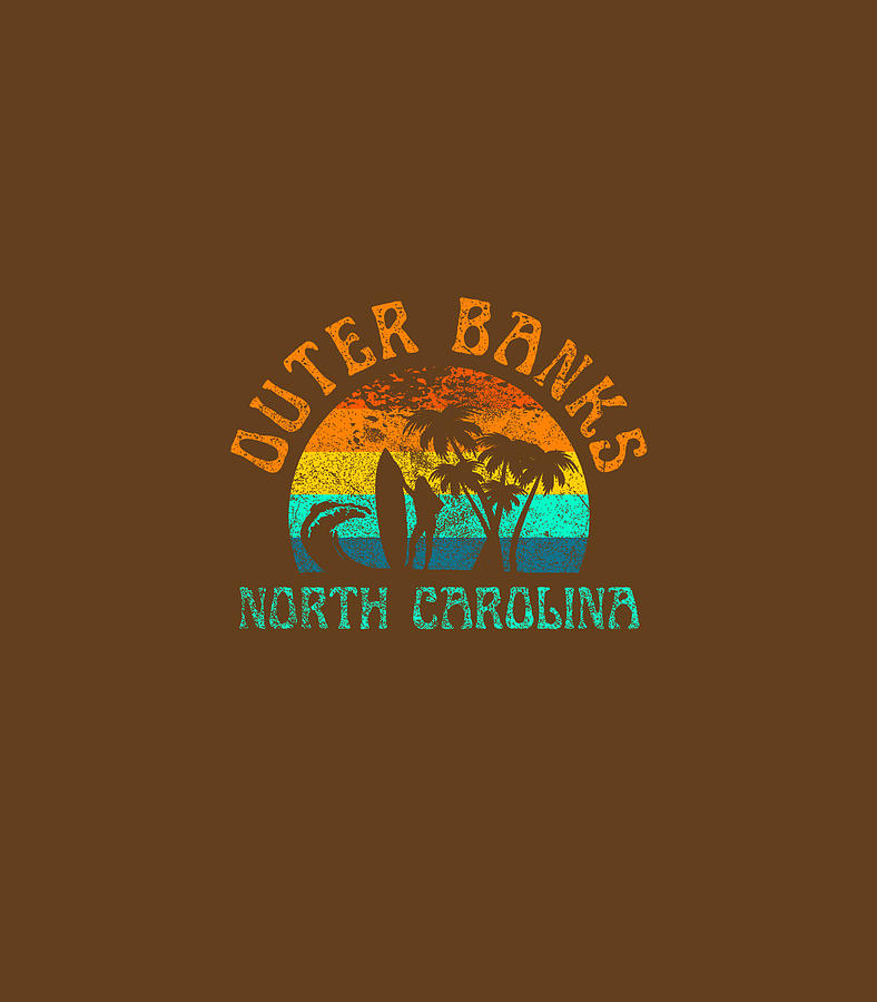 Outer Banks North Carolina Surf Beach Surfer Obx Nc Girls Digital Art