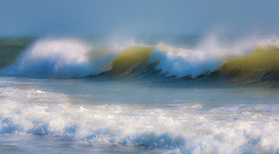 Outer Banks Soft Waves Photograph by Dan Carmichael