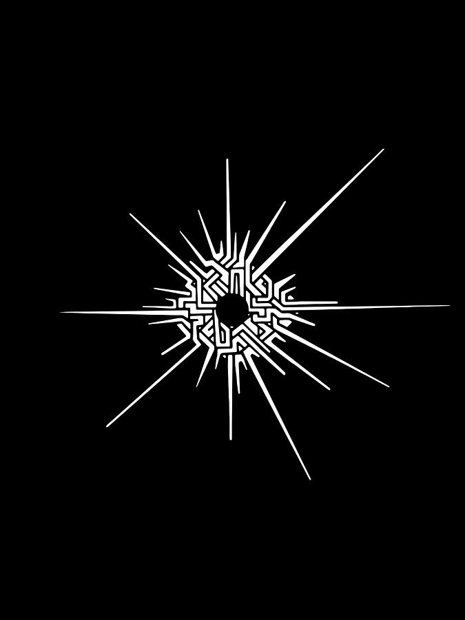 Outer Wilds Eye of the Universe Symbol Print Painting by Adam Patel Pixels