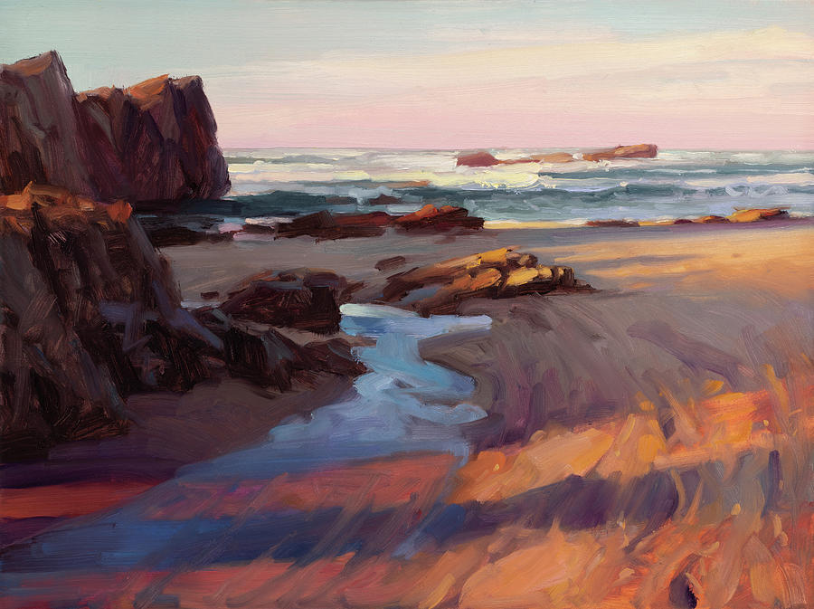 Outgoing Tide Painting by Steve Henderson
