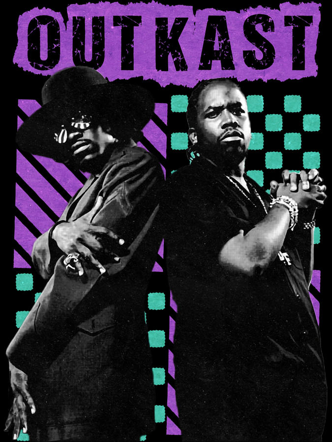 Outkast Vintage Aesthetic Design Digital Art by Robertz Schuler - Fine ...