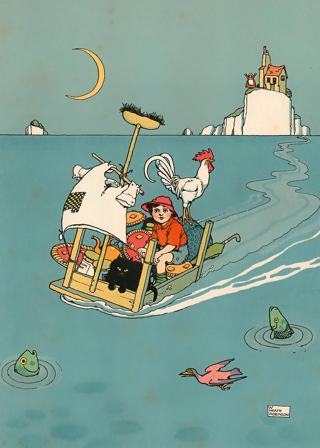 Outward Bound Digital Art by W Heath Robinson - Fine Art America