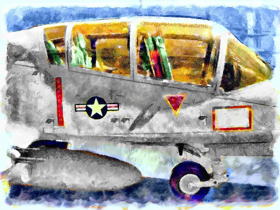 Ov-10 Mixed Media by Christopher Reed