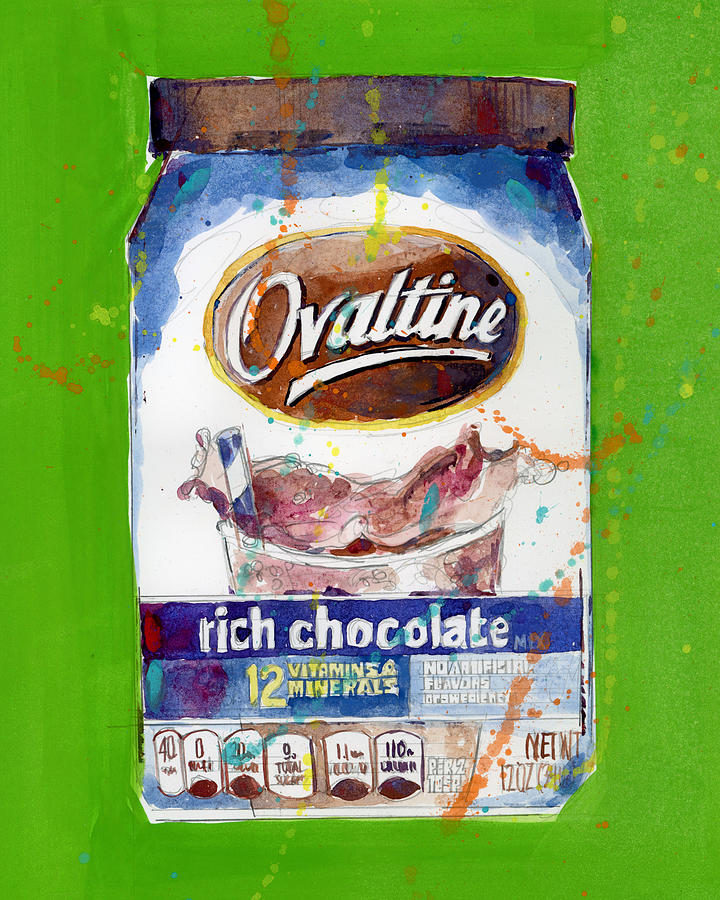 Ovaltine - Kitchen Retro Painting