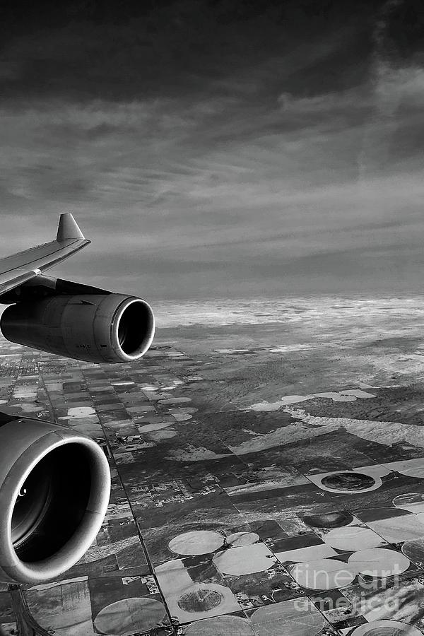 Over Denver International Airport Photograph by Elisabeth Derichs