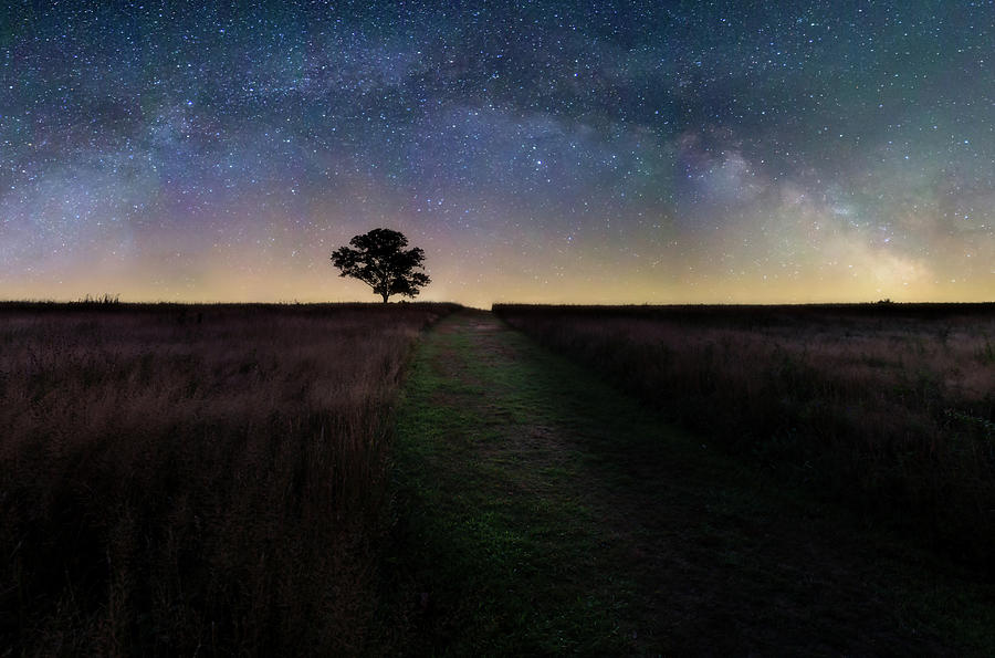 Over the Hill Photograph by Bill Wakeley - Fine Art America