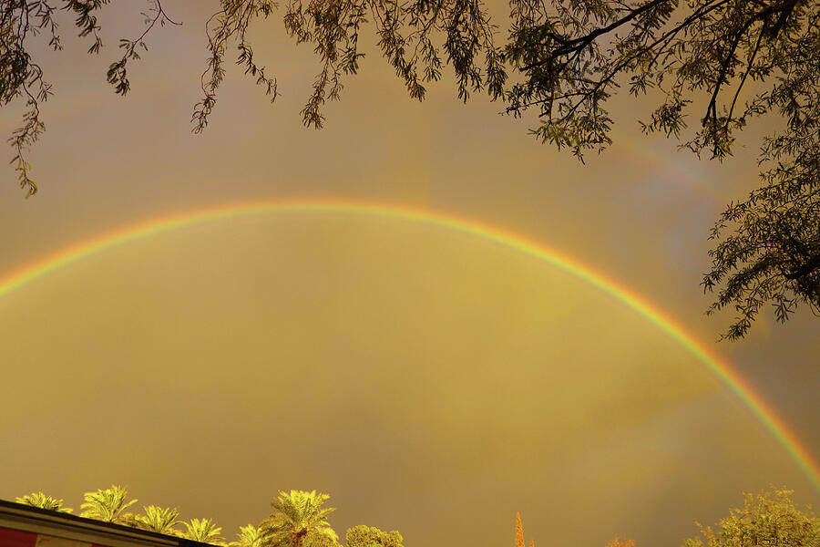 Over The House Rainbow Digital Art by Tom Janca Over The House Rainbow Digital Art by Tom Janca
