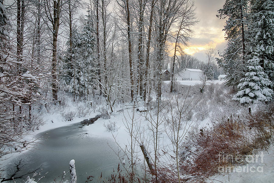 Over the River and Through the Woods Photograph by Idaho Scenic Images Linda Lantzy