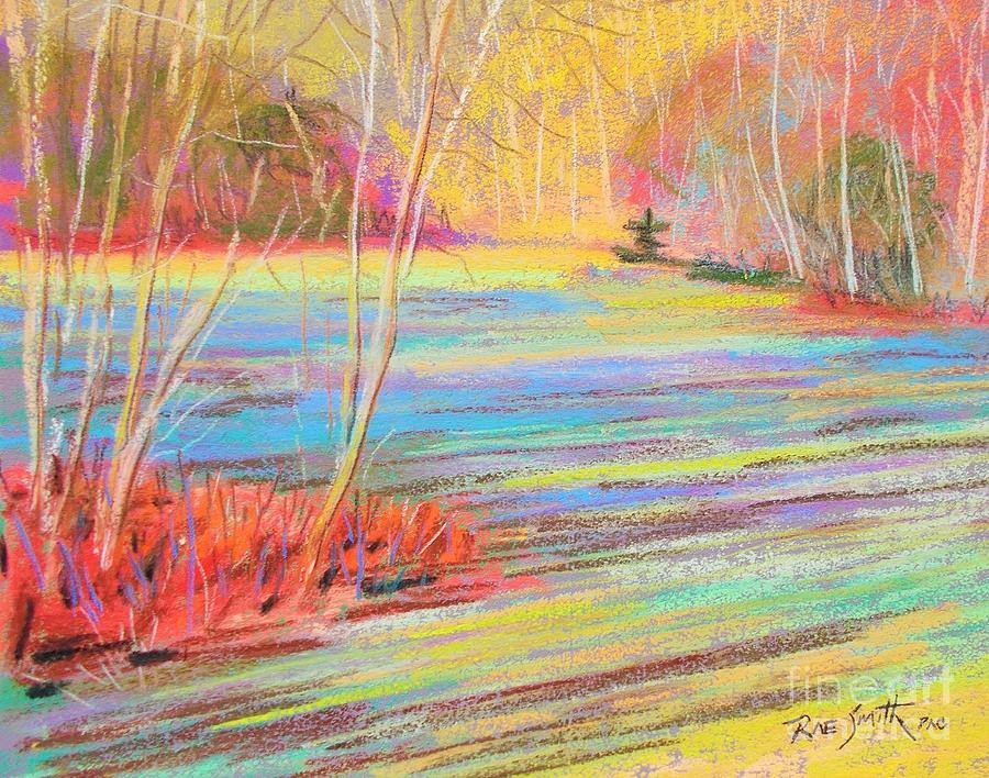 Over the Way  Pastel by Rae  Smith PAC