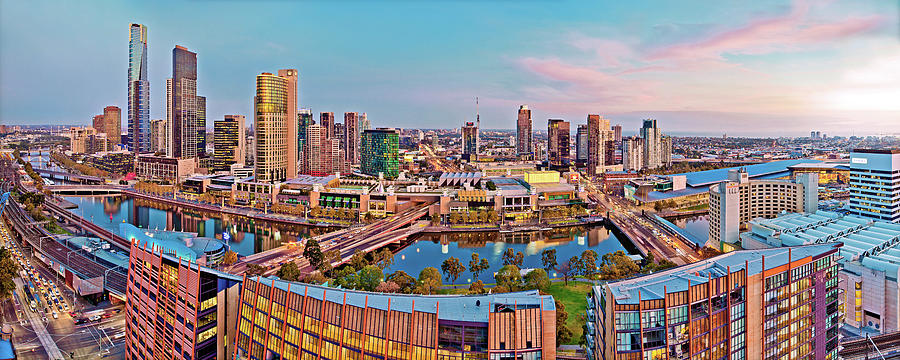 Over The Yarra Photograph