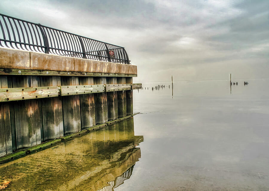 Overcast Morning At The  Boat Ramp Photograph by Gary Slawsky
