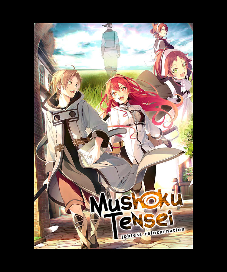 Overcome 4K Mushoku Tensei Jobless Reincarnation Gift For Fan Digital ...