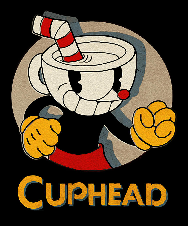 Overcome Running While Shooting Rubber Hoses Cuphead Retro Drawing by ...
