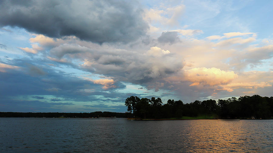 Overdrive Lake Cloudscape Photograph by Ed Williams