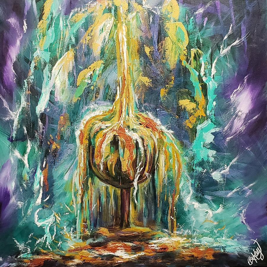Overflow  Painting by Brenda Kay Deyo