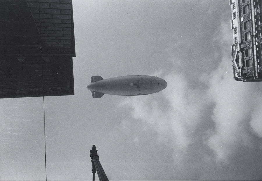 Overhead blimp Photograph by American - Fine Art America