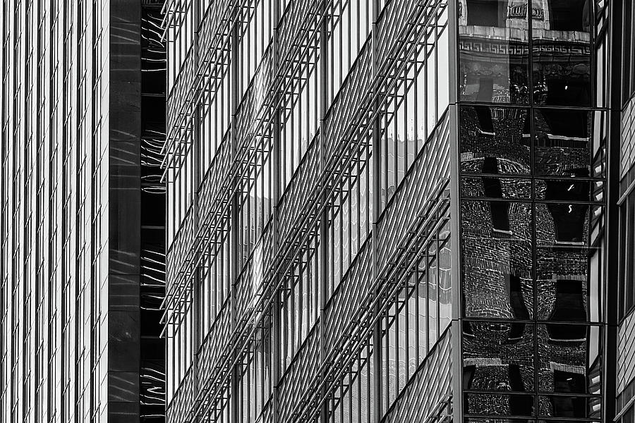 Overlapping Window Reflections - NYC Photograph by Stuart Litoff - Fine ...