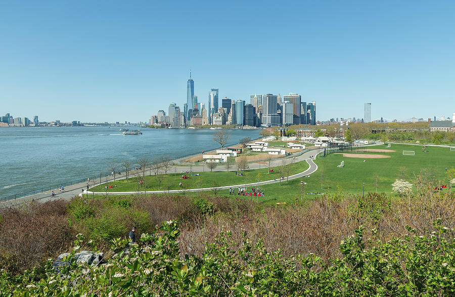 Overlook Hill at Governors Island Photograph by Cate Franklyn